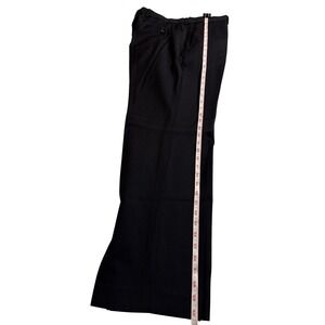 Stafford Executive Classic Fit Mens Black Wool Blend Dress Pants 36x30‎